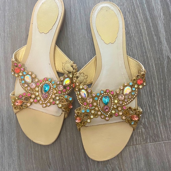 Rene Caovilla flat sandals - Picture 1 of 3
